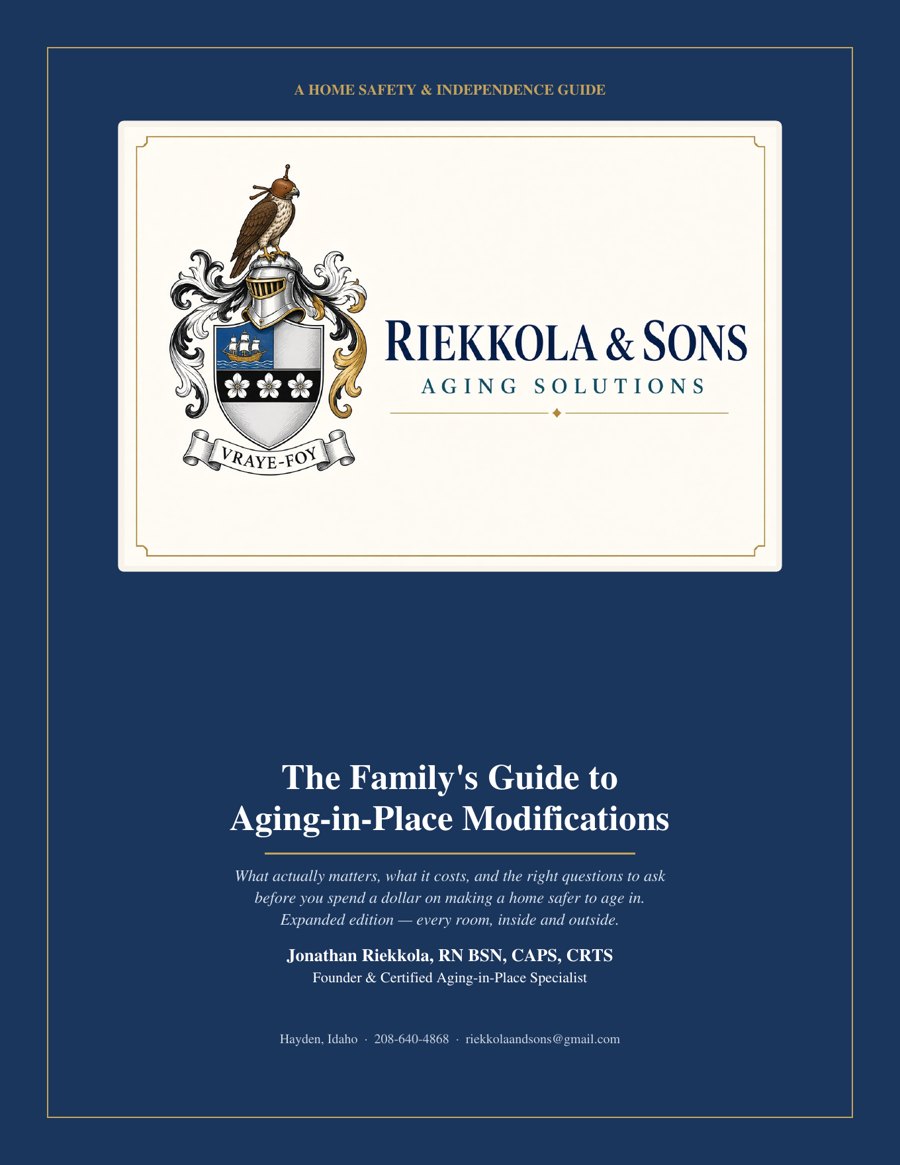 Cover of The Family's Guide to Aging-in-Place Modifications